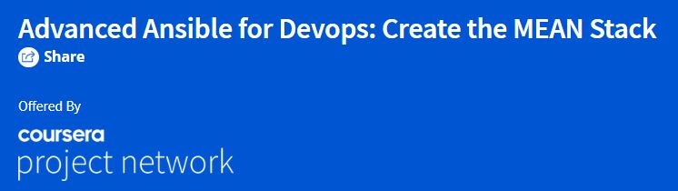 Advanced Ansible for Devops - Create the MEAN Stack