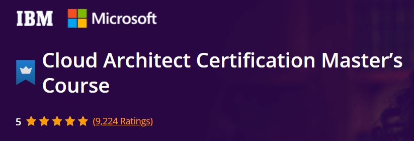 Cloud Architect Certification Master’s Course
