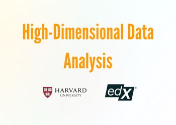 High Dimensional Data Analysis