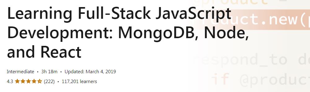 Learning Full-Stack JavaScript Development
