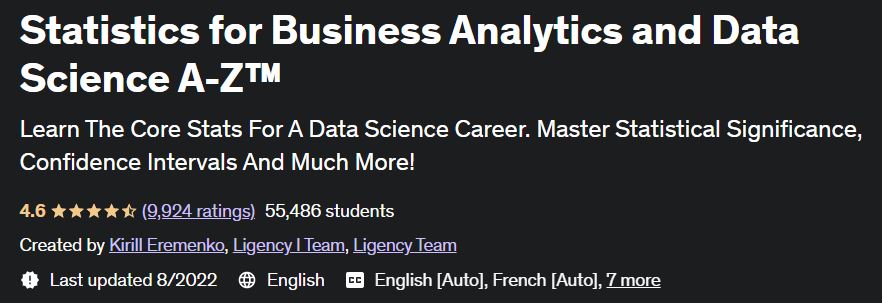 10 Best + Free Statistics Data Science Courses - Take This Course