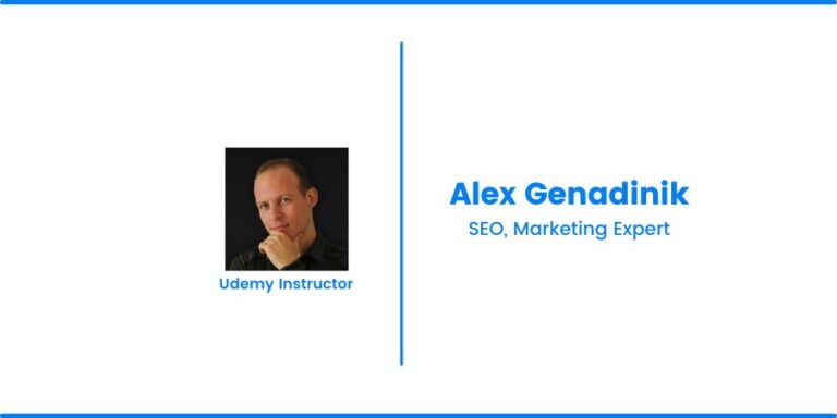 Alex Genadinik Courses Review