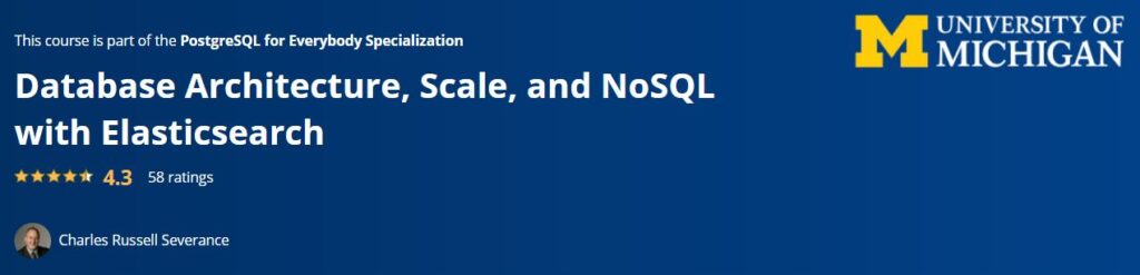 Database Architecture, Scale, and NoSQL with Elasticsearch