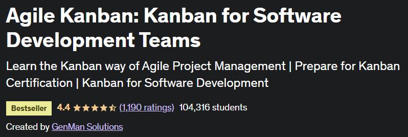 Agile Kanban - Kanban for Software Development Teams