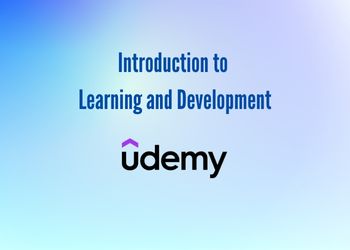 Introduction to Learning and Development