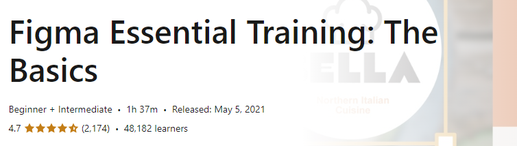 Figma Essential Training- The Basics