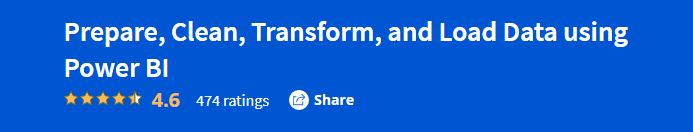 Prepare, Clean, Transform, and Load Data using Power BI