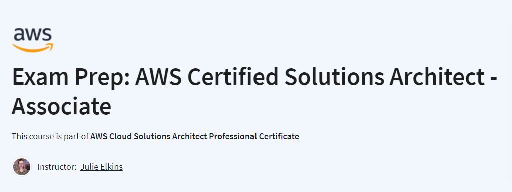7 Best + Free AWS Certified Solution Architect Associate Courses
