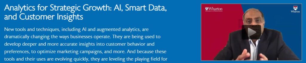 Analytics for Strategic Growth