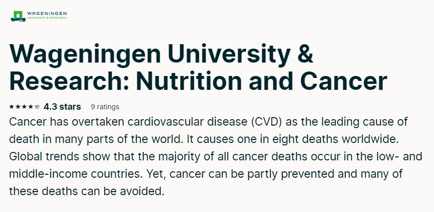 10 Best + Free Cancer Courses with Certificates