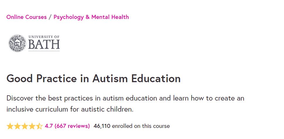 10 Best + Free Autism Courses & Classes with Certificates