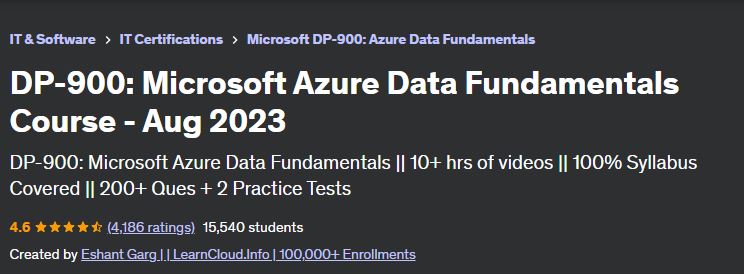 7 Best + Free Microsoft DP-900 Certification Courses