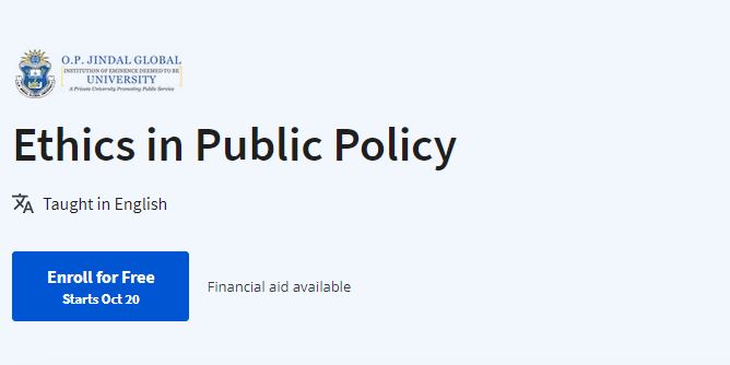 7 Best + Free Public Policy Courses with Certificates