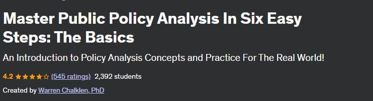 7 Best + Free Public Policy Courses with Certificates