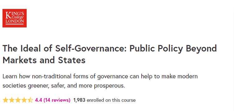 7 Best + Free Public Policy Courses with Certificates