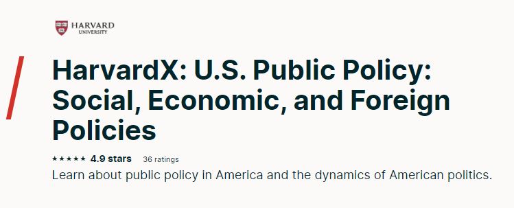 7 Best + Free Public Policy Courses with Certificates