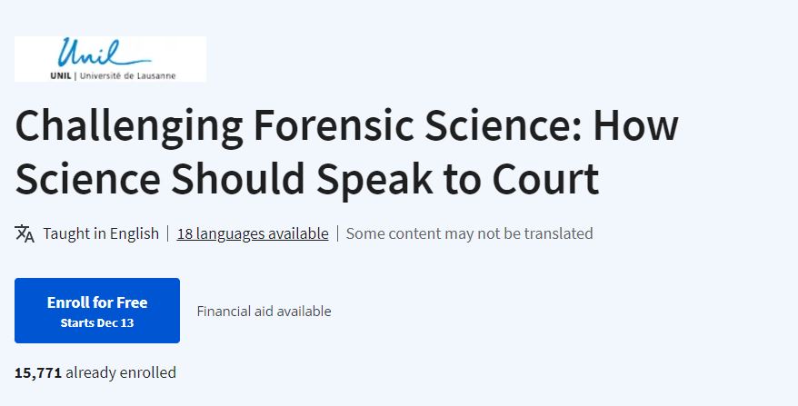 Challenging Forensic Science: How Science Should Speak to Court