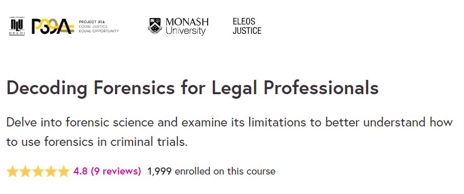 Decoding Forensics for Legal Professionals