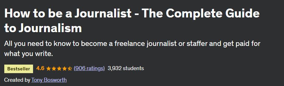 How to be a Journalist - The Complete Guide to Journalism