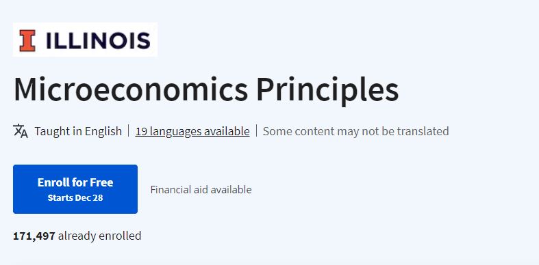 Microeconomics Principles