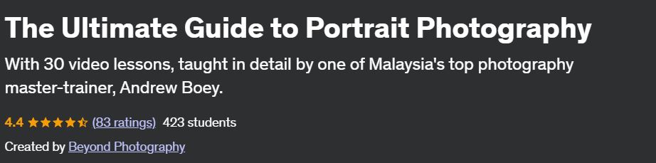 The Ultimate Guide to Portrait Photography