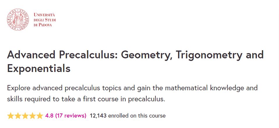 Geometry, Trigonometry and Exponentials