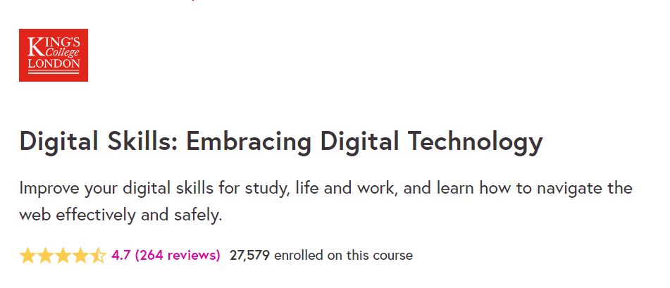 Digital Skills: Embracing Digital Technology
